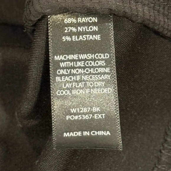 BETABRAND Black One Button Stretch Blazer - Plus Size 3X - Transcendent Blazer - Picture 4 of 4